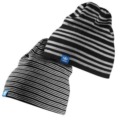 AC Reversible Stripe Beanie Hat