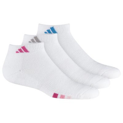 Cush. Variegated Low Cut Socks 3 PR