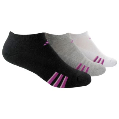 image: adidas Cushioned Variegated No Show Socks 3 Prs Q10388