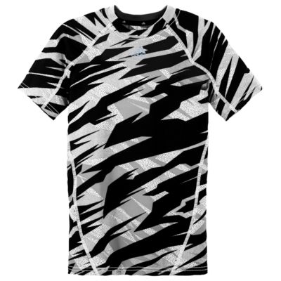 image: adidas Impact Camo Compression Short Sleeve Tee Q12305