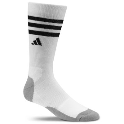 Large Basketball Shoes on Cushioned Basketball Crew Socks Large