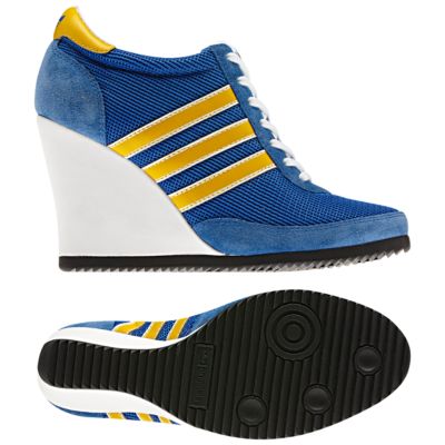 image: adidas Jeremy Scott Arrow Wedge Shoes Q22899