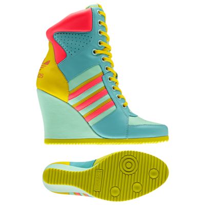 image: adidas Jeremy Scott Wedge Hi Shoes Q23023