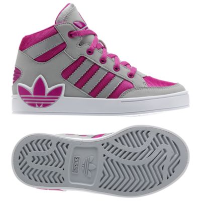 image: adidas Hard Court Hi Big Trefoil Shoes Q32565