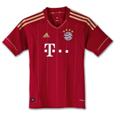 image: adidas Boys 8-20 FC Bayern Munich Home Jersey V13488