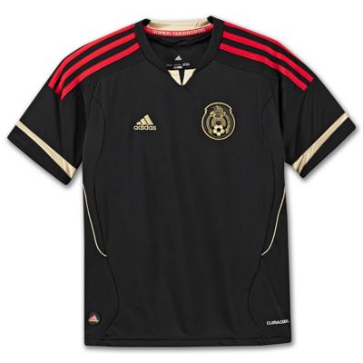 image: adidas Boys 8-20 Mexico Away Jersey V31525