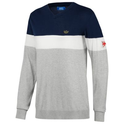 Colorblock V-Neck Sweater