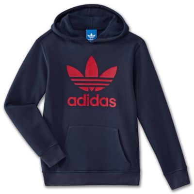 image: adidas Youth 8-20 Trefoil Hoodie X51404