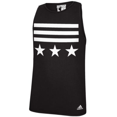 image: adidas Stripes and Stars Sleeveless Tee X96688