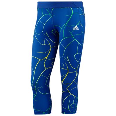 image: adidas Techfit Three-Quarter Shatter Print Tights Z21936