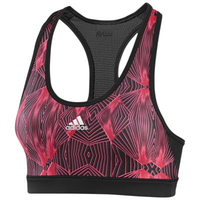 image: adidas Techfit Tension Moire Bra Z21987