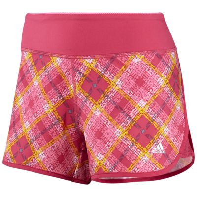image: adidas Powerluxe Plaid Shorts Z22083