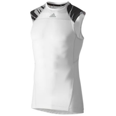 image: adidas Compression Sleeveless Camo Tee Z33498