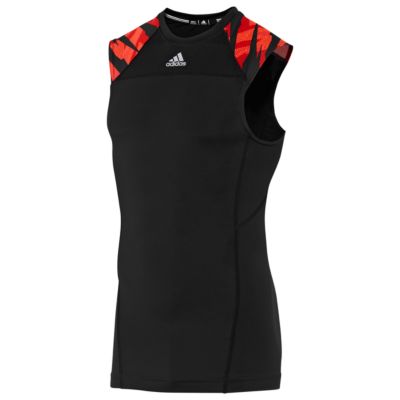 image: adidas Compression Sleeveless Camo Tee Z33499