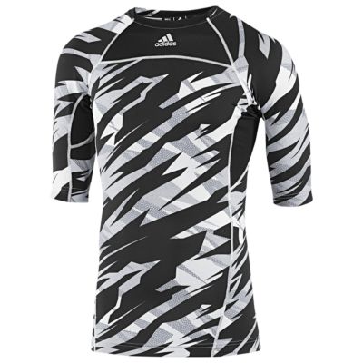 image: adidas Compression Short Sleeve Camo Tee Z33503