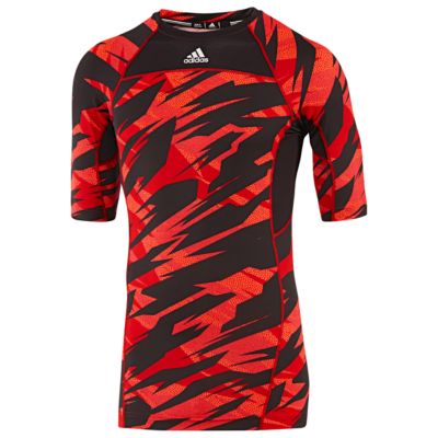 image: adidas Compression Short Sleeve Camo Tee Z33504