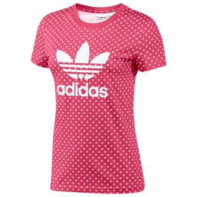 image: adidas Trefoil Lips Allover Print Tee Z34771