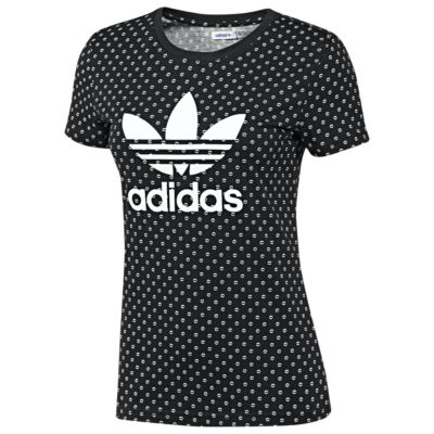 image: adidas Trefoil Lips Allover Print Tee Z34772