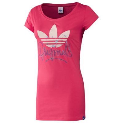 image: adidas Script Trefoil Tee Z38481