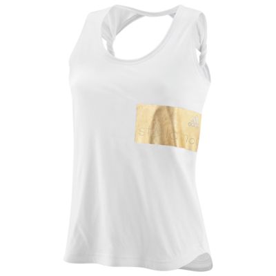 image: adidas Essentials Packaged Logo Metallic Tank Z38847
