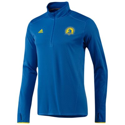 image: adidas Boston Marathon Half-Zip Fleece Jacket Z56038