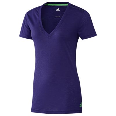 image: adidas Boyfriend Deep V Tee Z57509