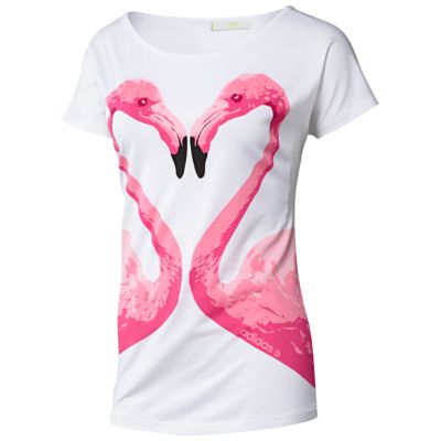 image: adidas Flamingo Heart Tee Z66217