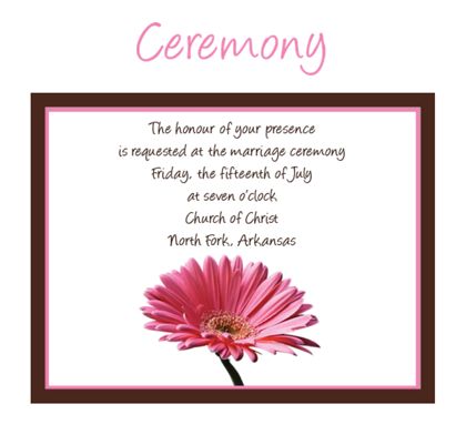 The Anaheim Ceremony Cards