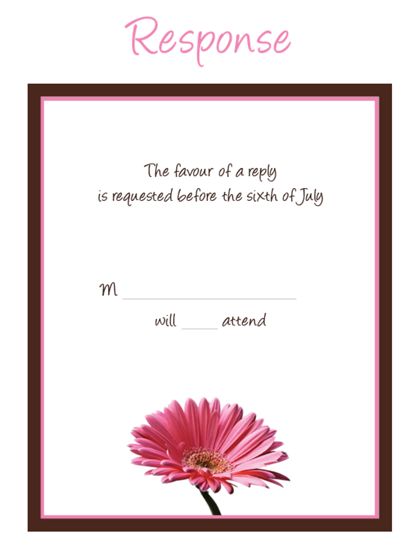 The Anaheim RSVP Cards