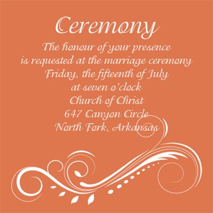 The Aurora Ceremony Cards