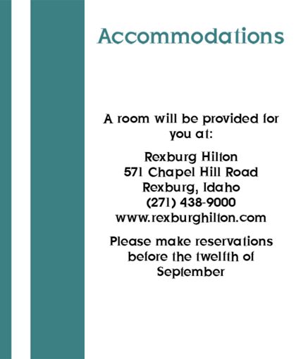 The Bakersfield Accommodation Cards