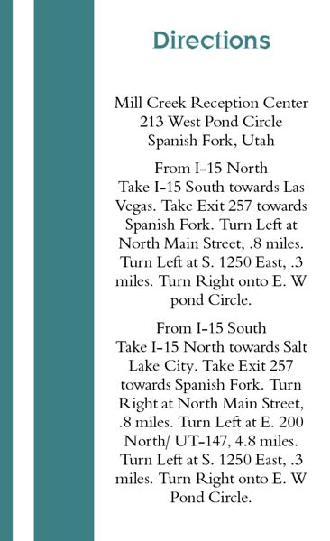 The Bakersfield Direction Cards