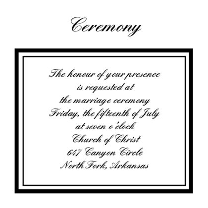 The Cleveland Ceremony Cards