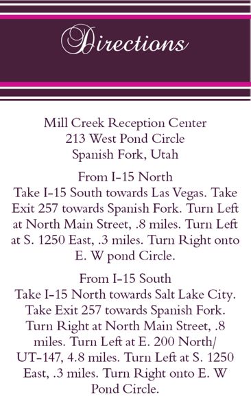 The Fort Worth Direction Cards