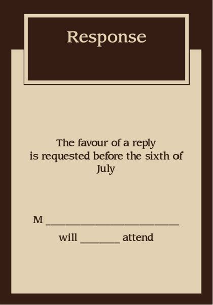 The Fremont RSVP Cards