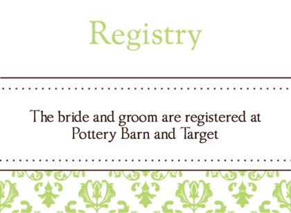 The Irving Registry Cards