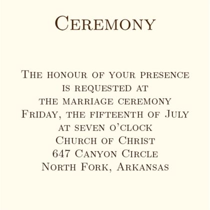 The Lincoln Ceremony Cards