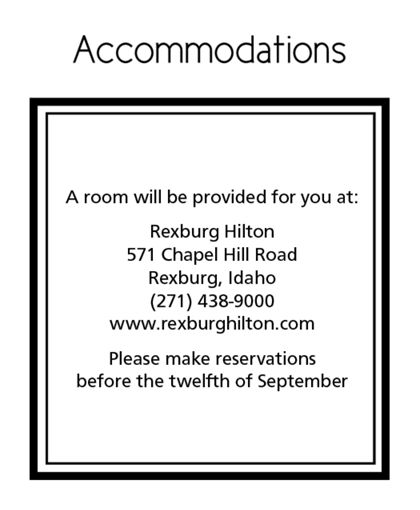 The Long Beach Accommodation Cards