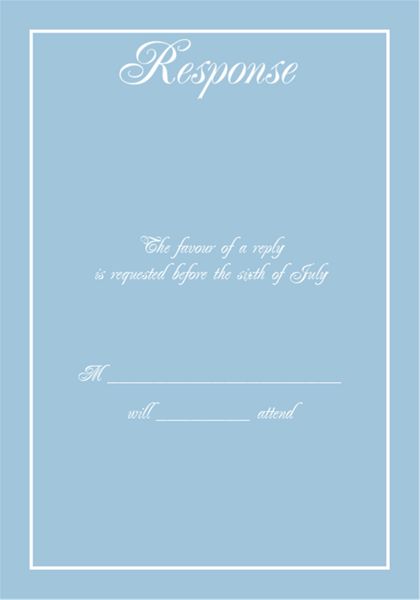 The Louisville RSVP Cards