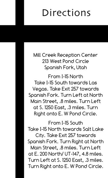 The Memphis Direction Cards