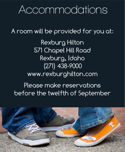 The Mesa Accommodation Cards