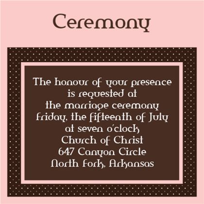 The Newark Ceremony Cards