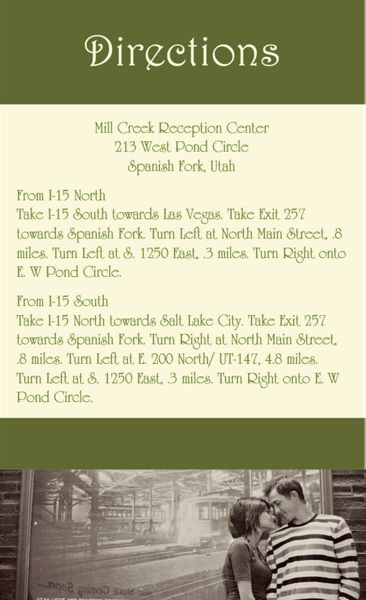 The Oakland Direction Cards