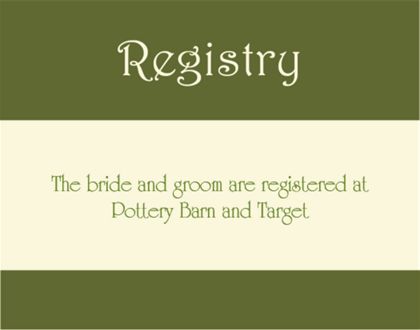 The Oakland Registry Cards