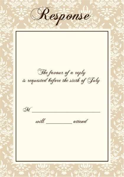 The Philadelphia RSVP Cards