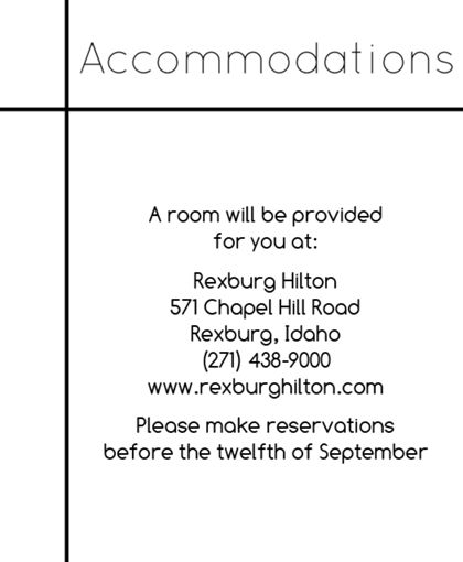 The Pittsburg Accommodation Cards
