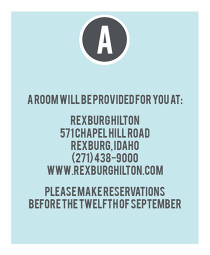 The Portland Accommodation Cards