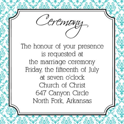 The Raleigh Ceremony Cards