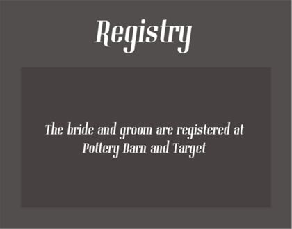 The Reno Registry Cards