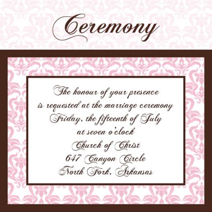 The Richmond Ceremony Cards